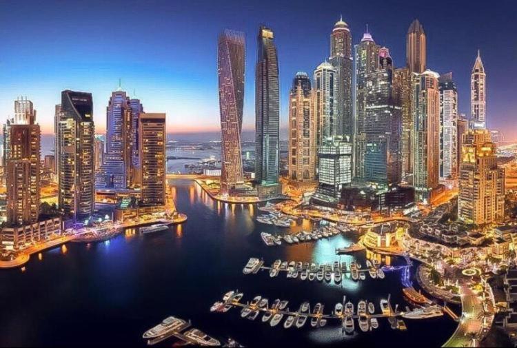 Marina Diamond 2 Apartment Dubai Luaran gambar